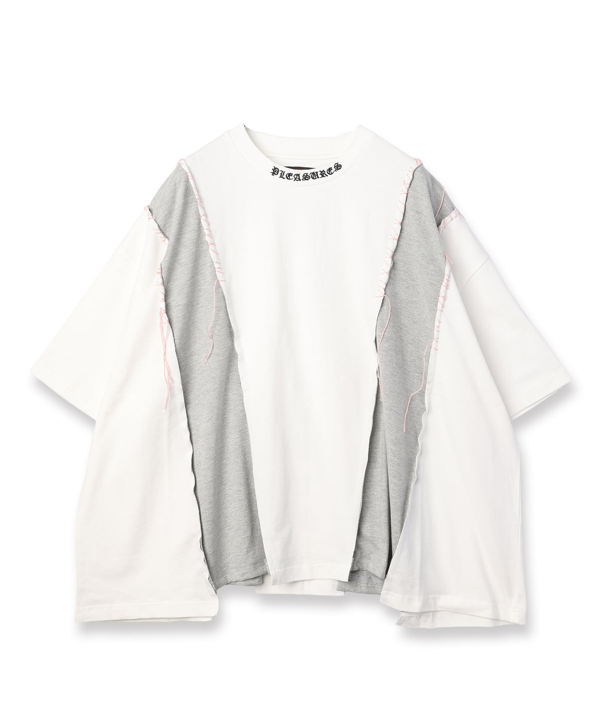 PLEASURES x DISCOVERED DOCKING WIDE TEE