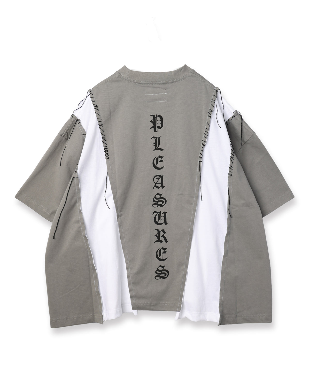 PLEASURES x DISCOVERED DOCKING WIDE TEE