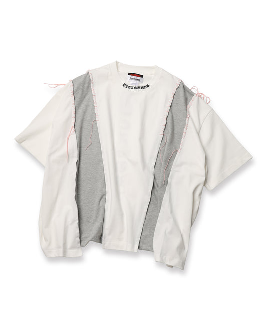 PLEASURES x DISCOVERED DOCKING WIDE TEE