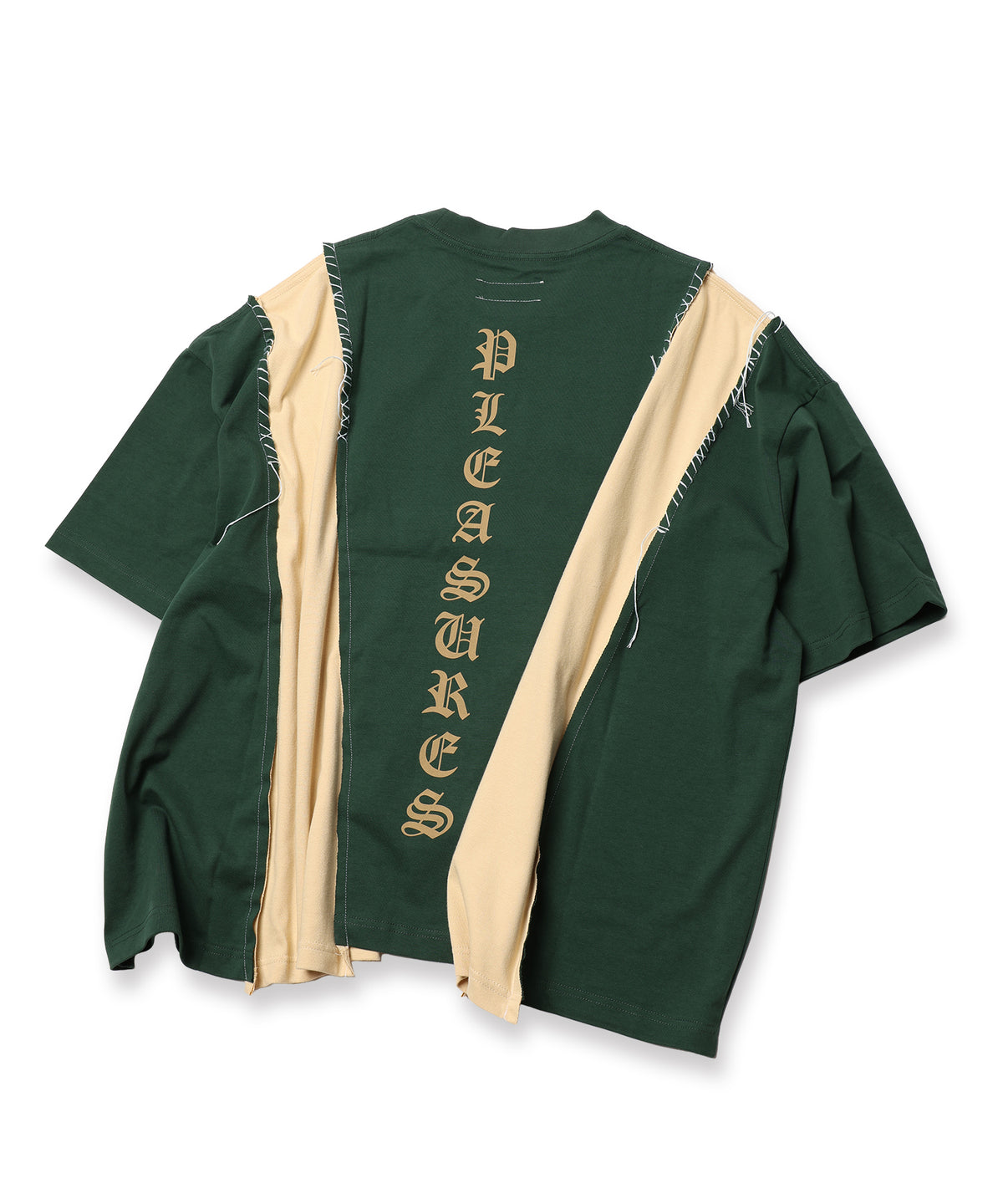 PLEASURES x DISCOVERED DOCKING WIDE TEE