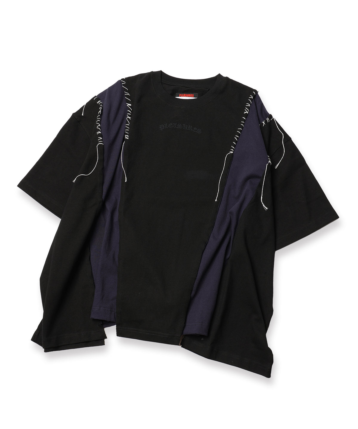 PLEASURES x DISCOVERED DOCKING WIDE TEE