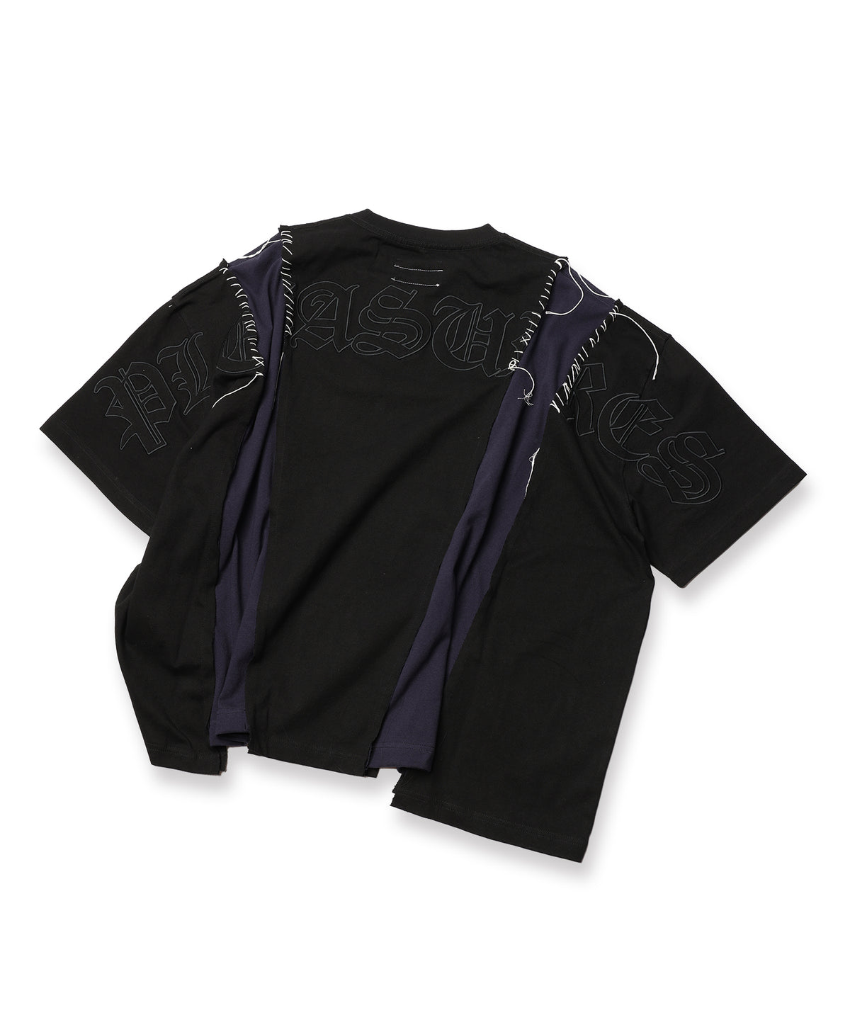 PLEASURES x DISCOVERED DOCKING WIDE TEE