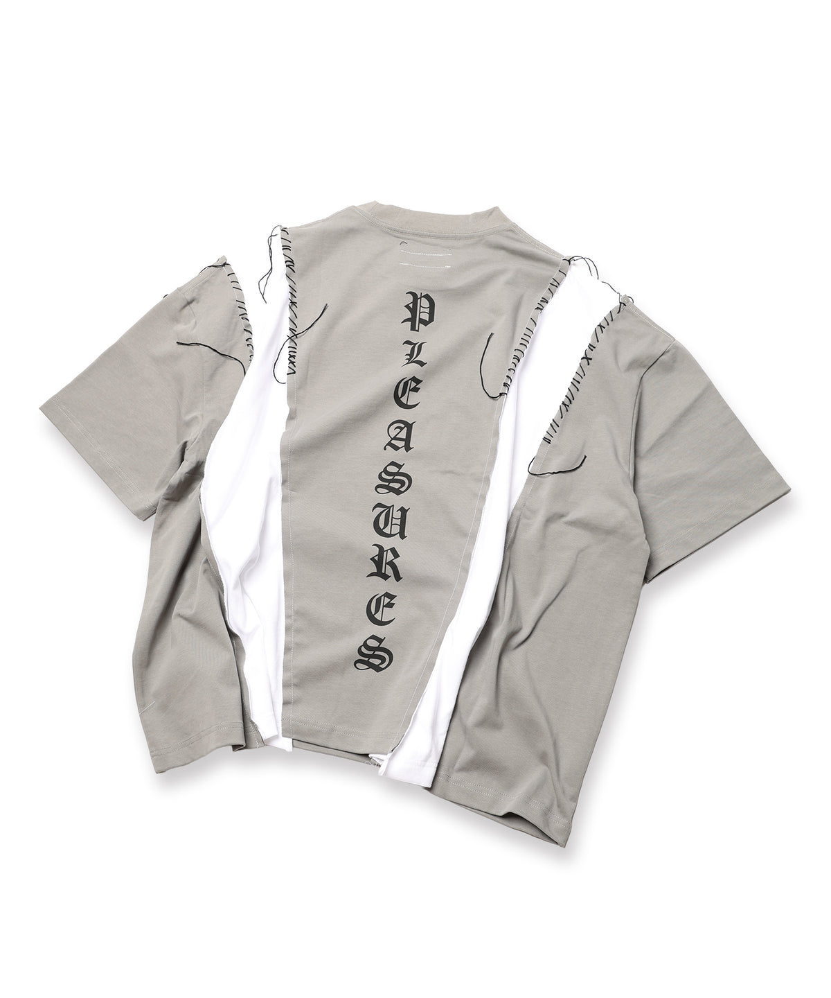 PLEASURES x DISCOVERED DOCKING WIDE TEE
