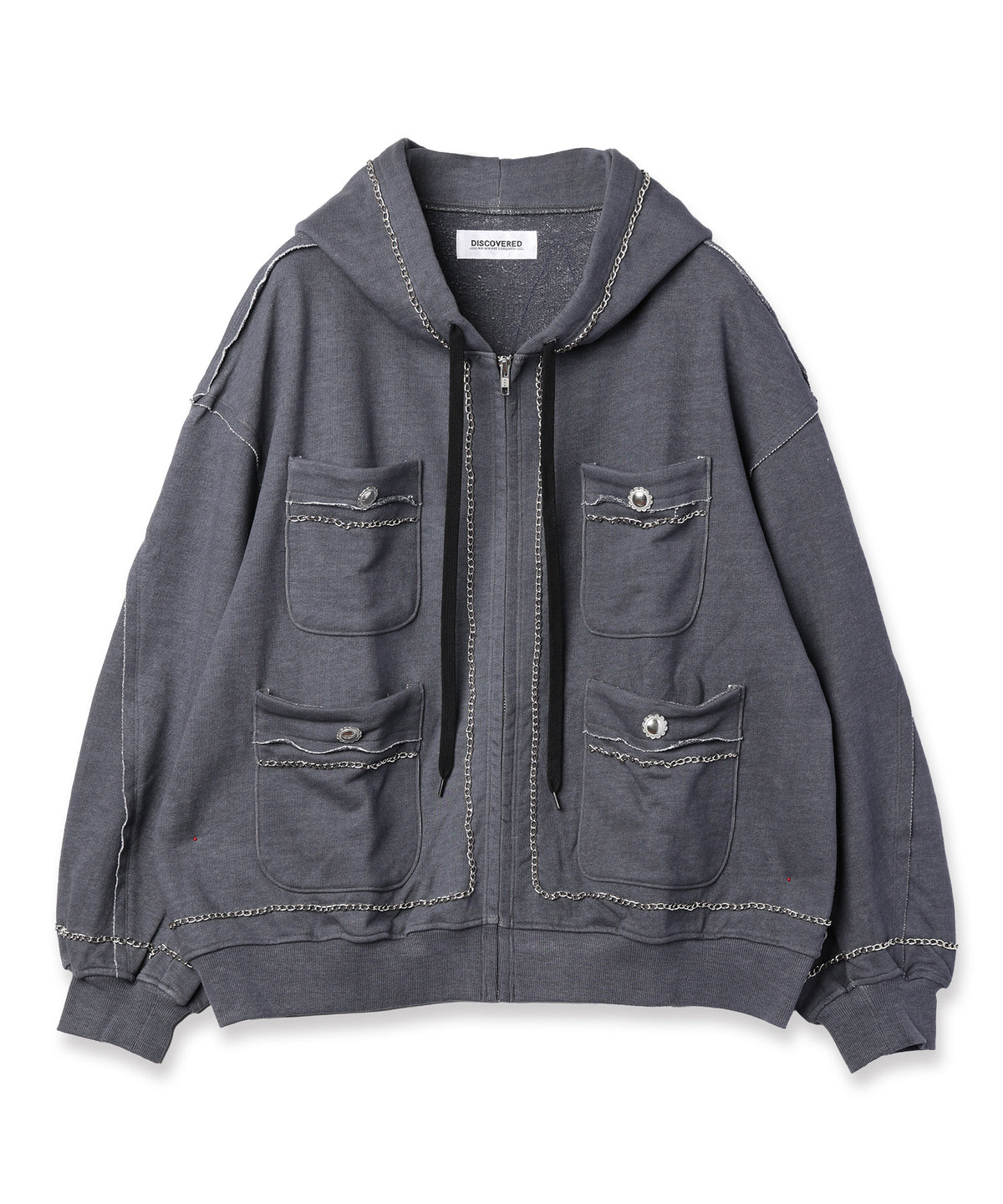 CHAIN SWEAT PARKA
