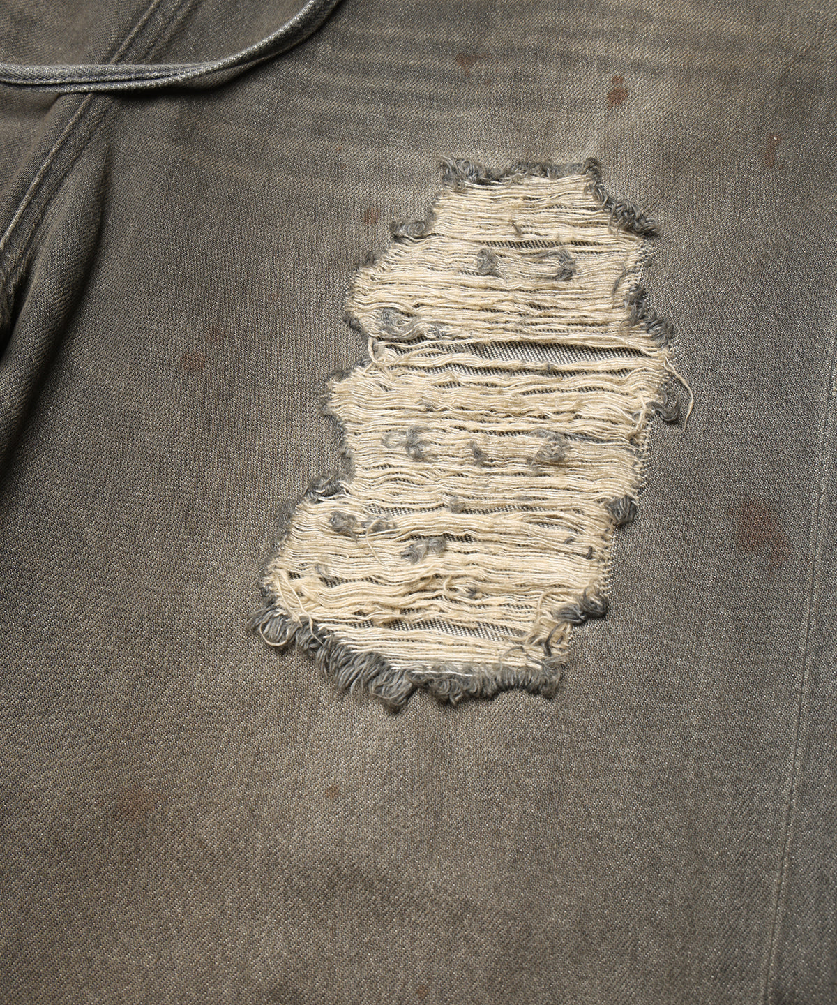CRASH DENIM PANTS