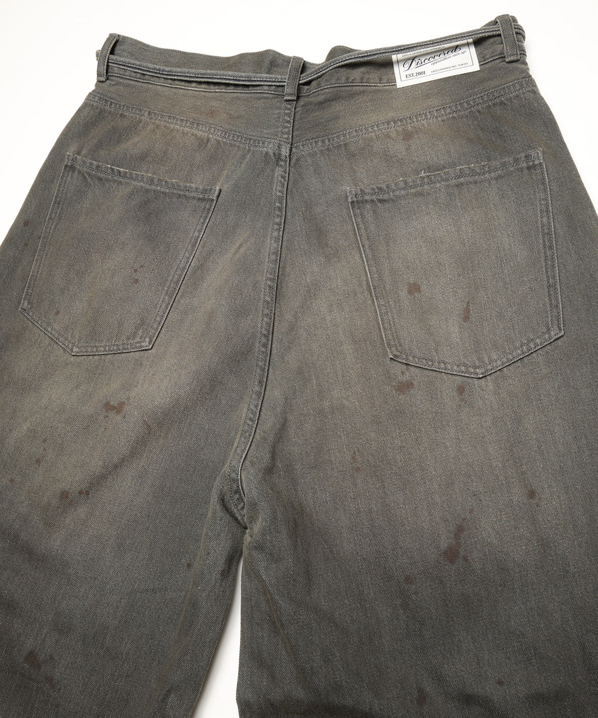 CRASH DENIM PANTS