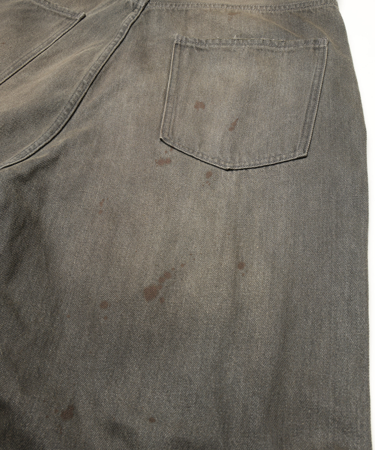 CRASH DENIM PANTS