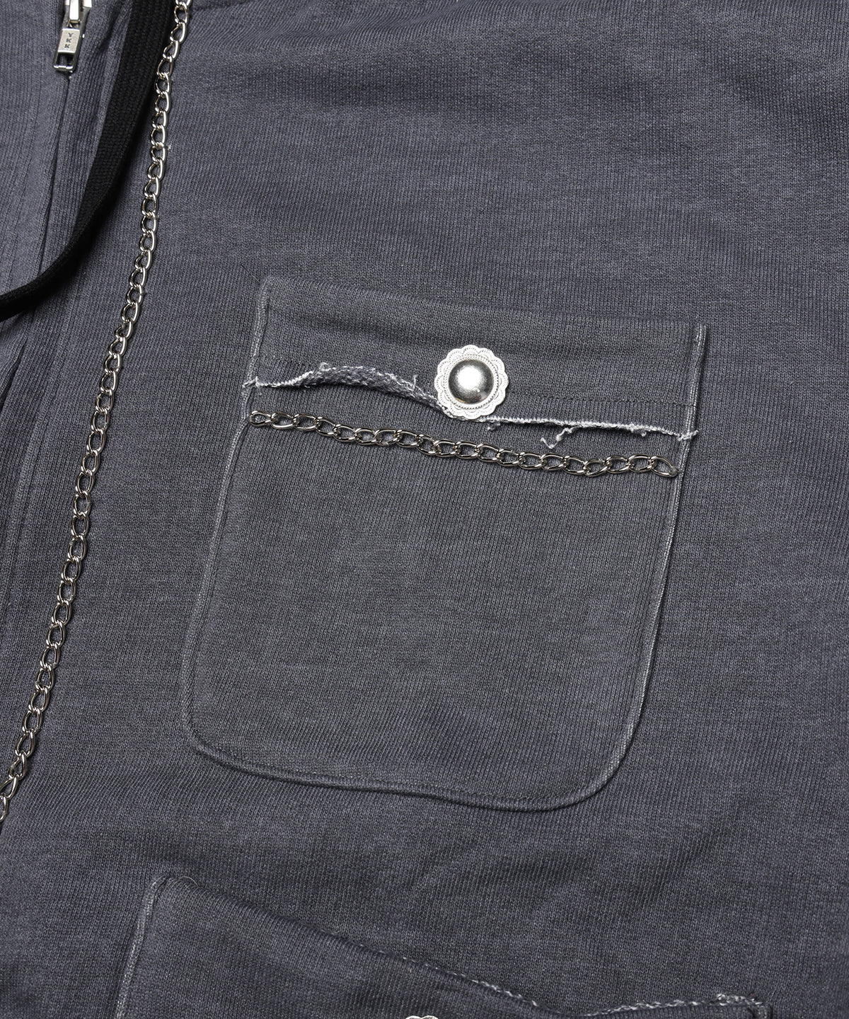 CHAIN SWEAT PARKA