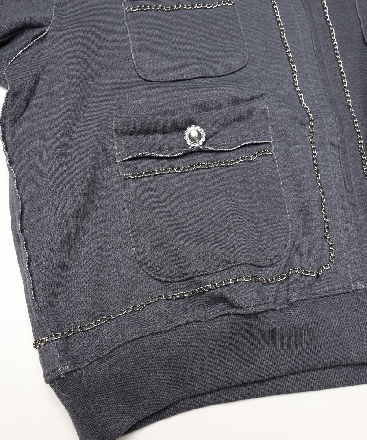 CHAIN SWEAT PARKA