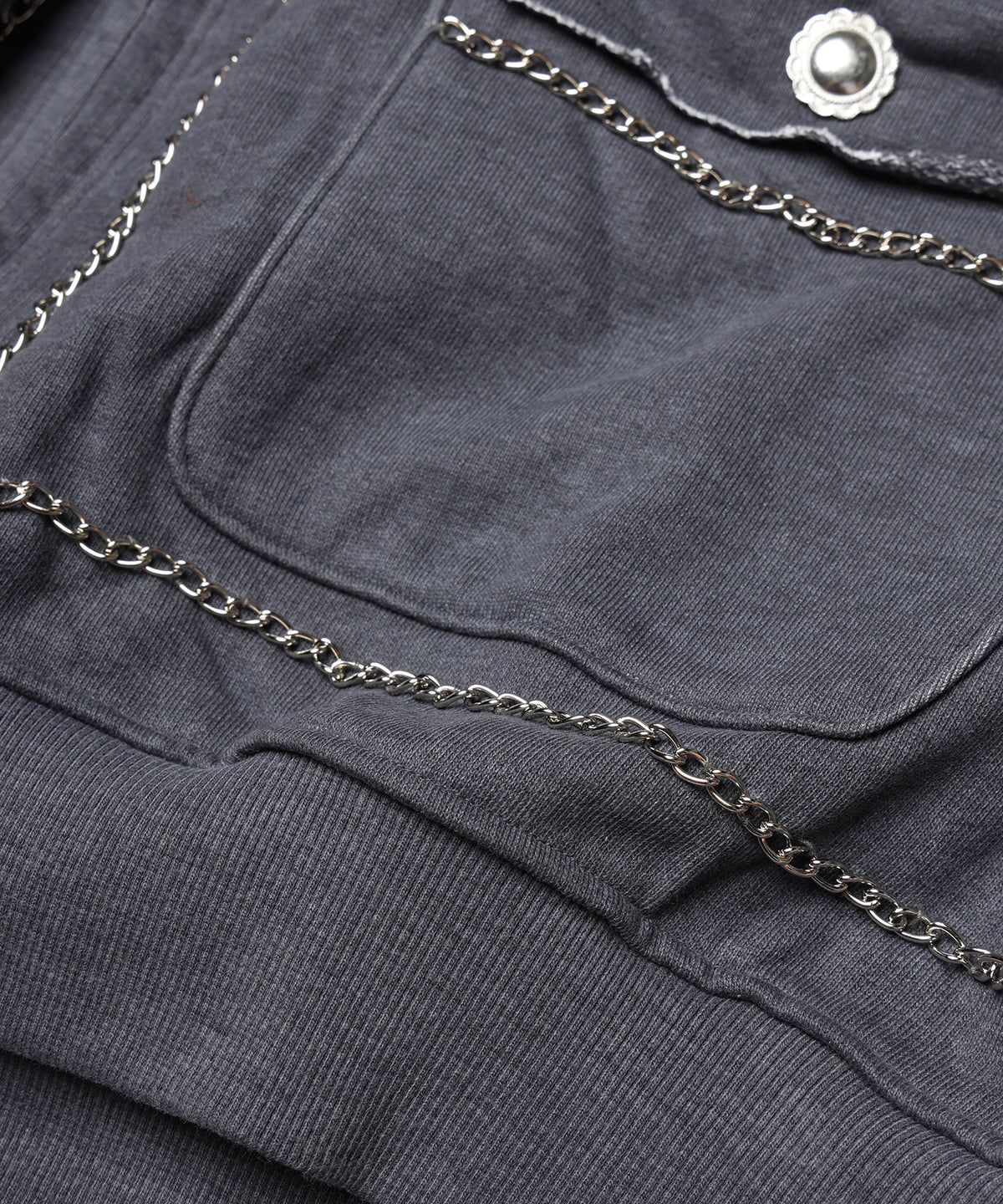 CHAIN SWEAT PARKA