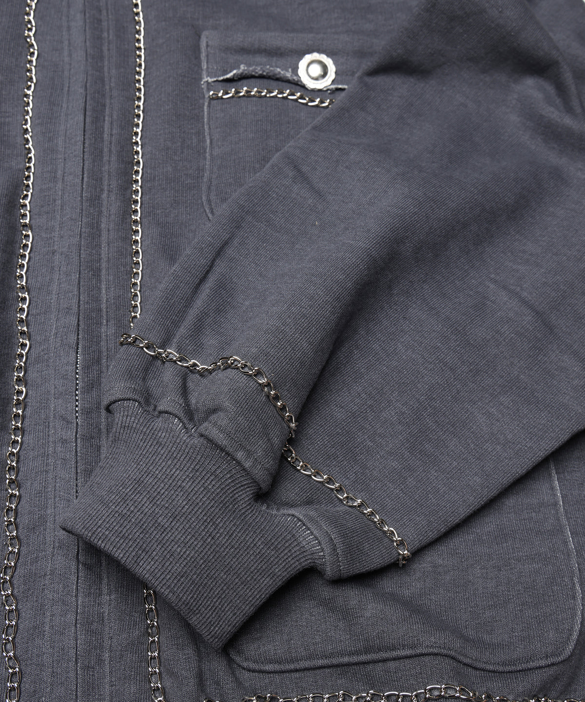 CHAIN SWEAT PARKA