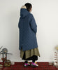 Quilt Layer Hoodie Coat