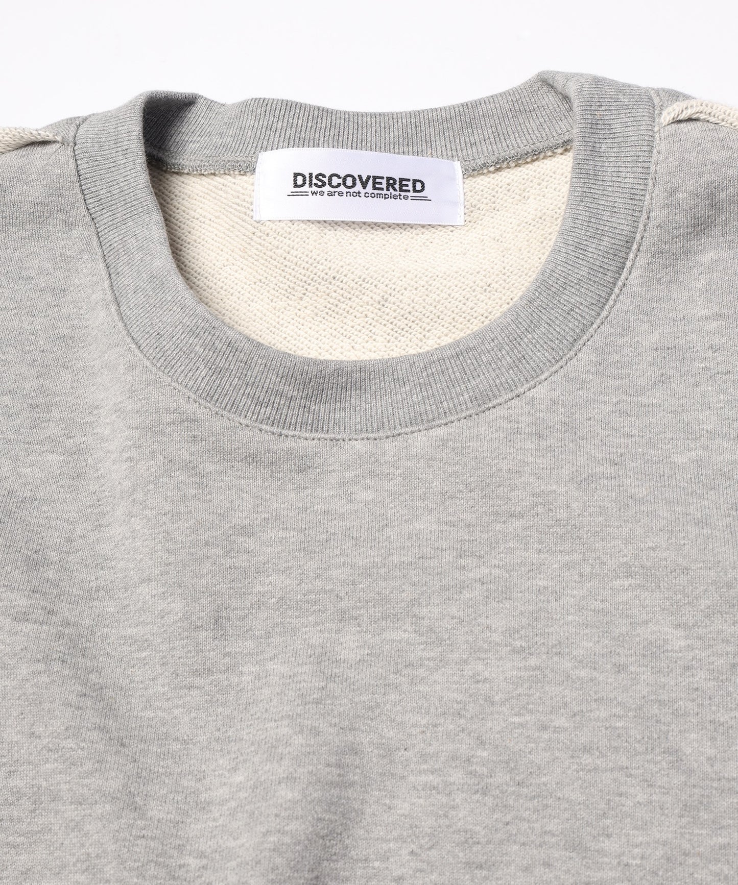 CROCHET SLEEVE SWEAT