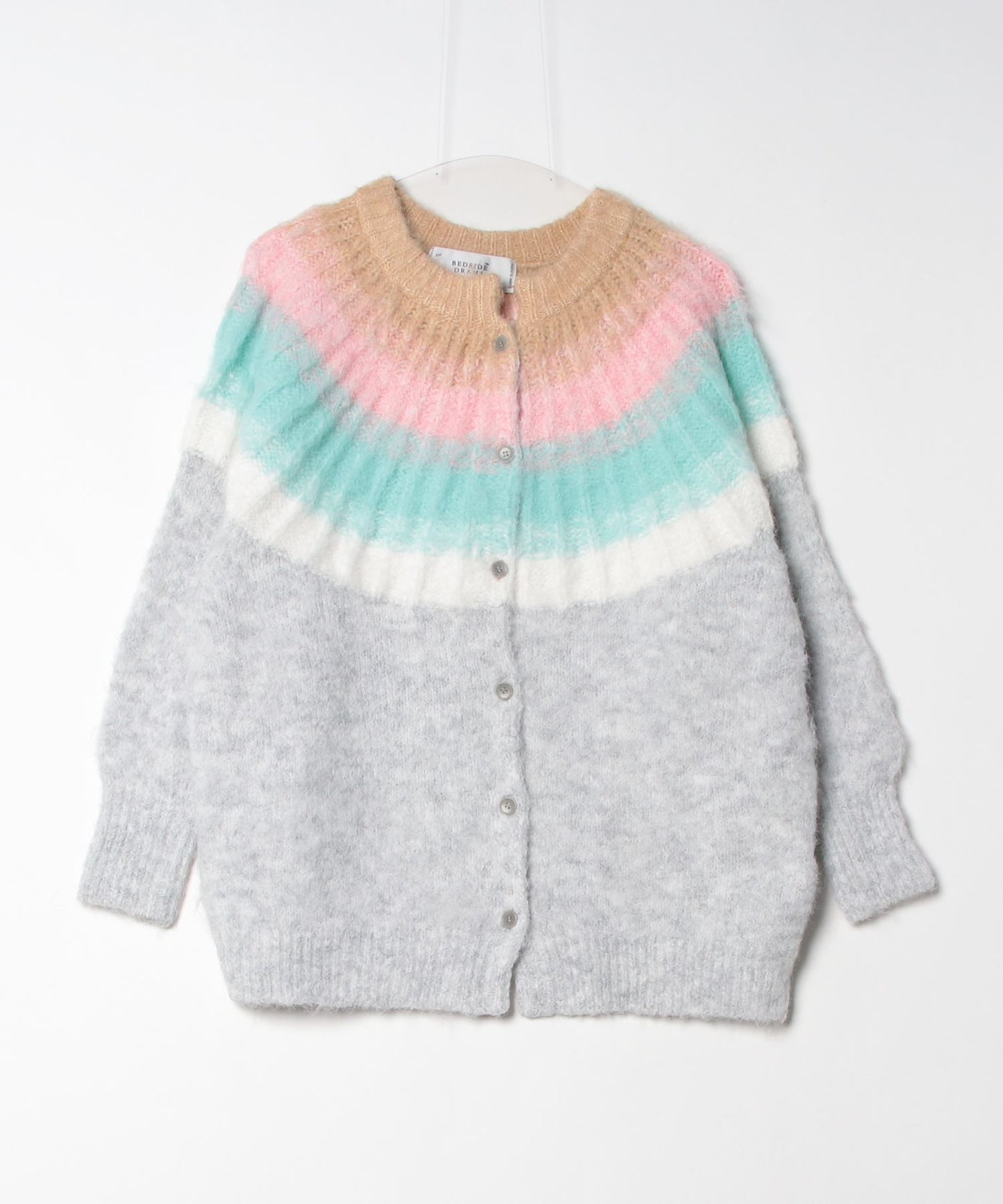 Petal Gradation Knit Coat