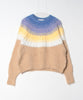 Petal Gradation Knit Sweater