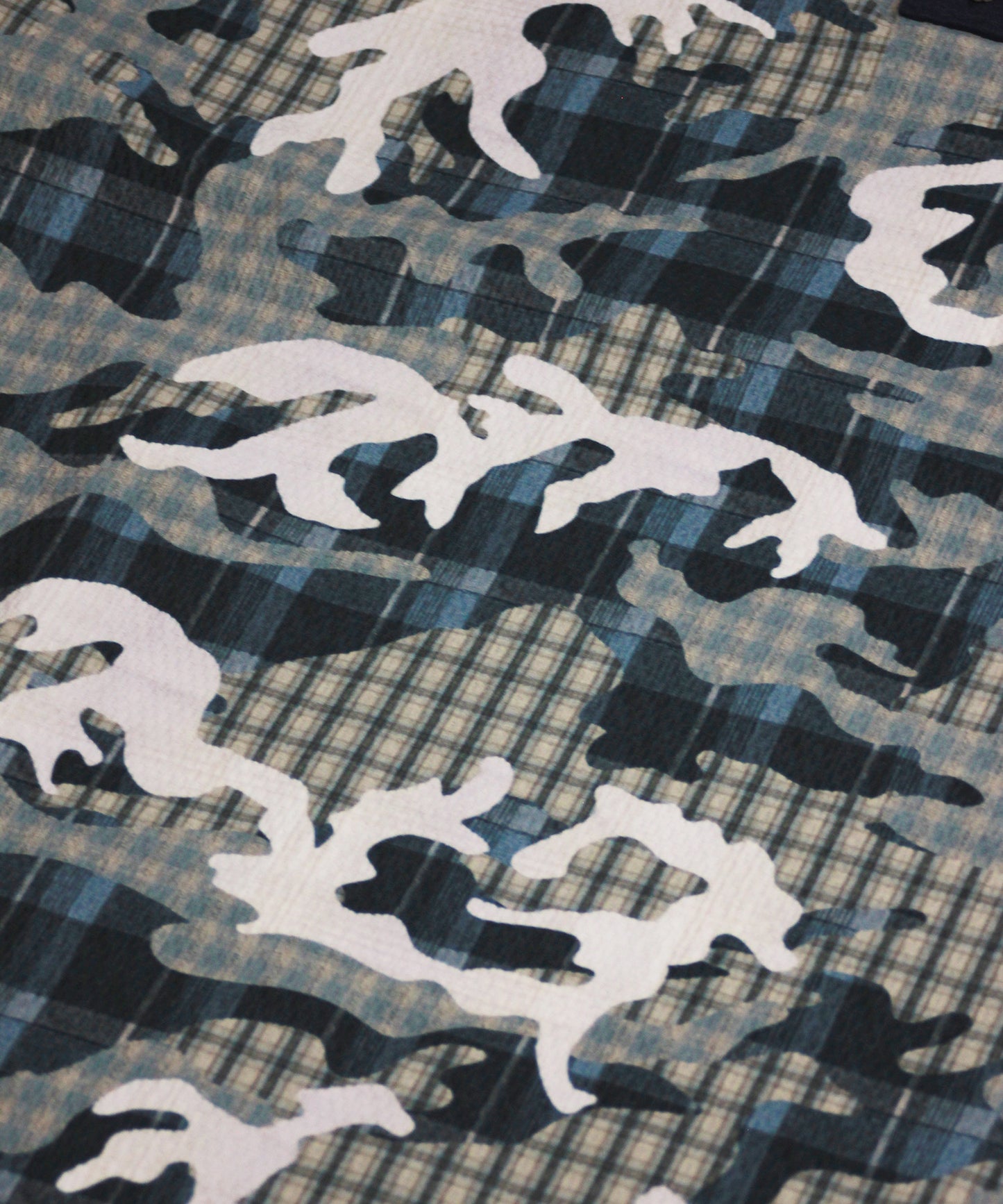 CHECK CAMO HENRY TEE