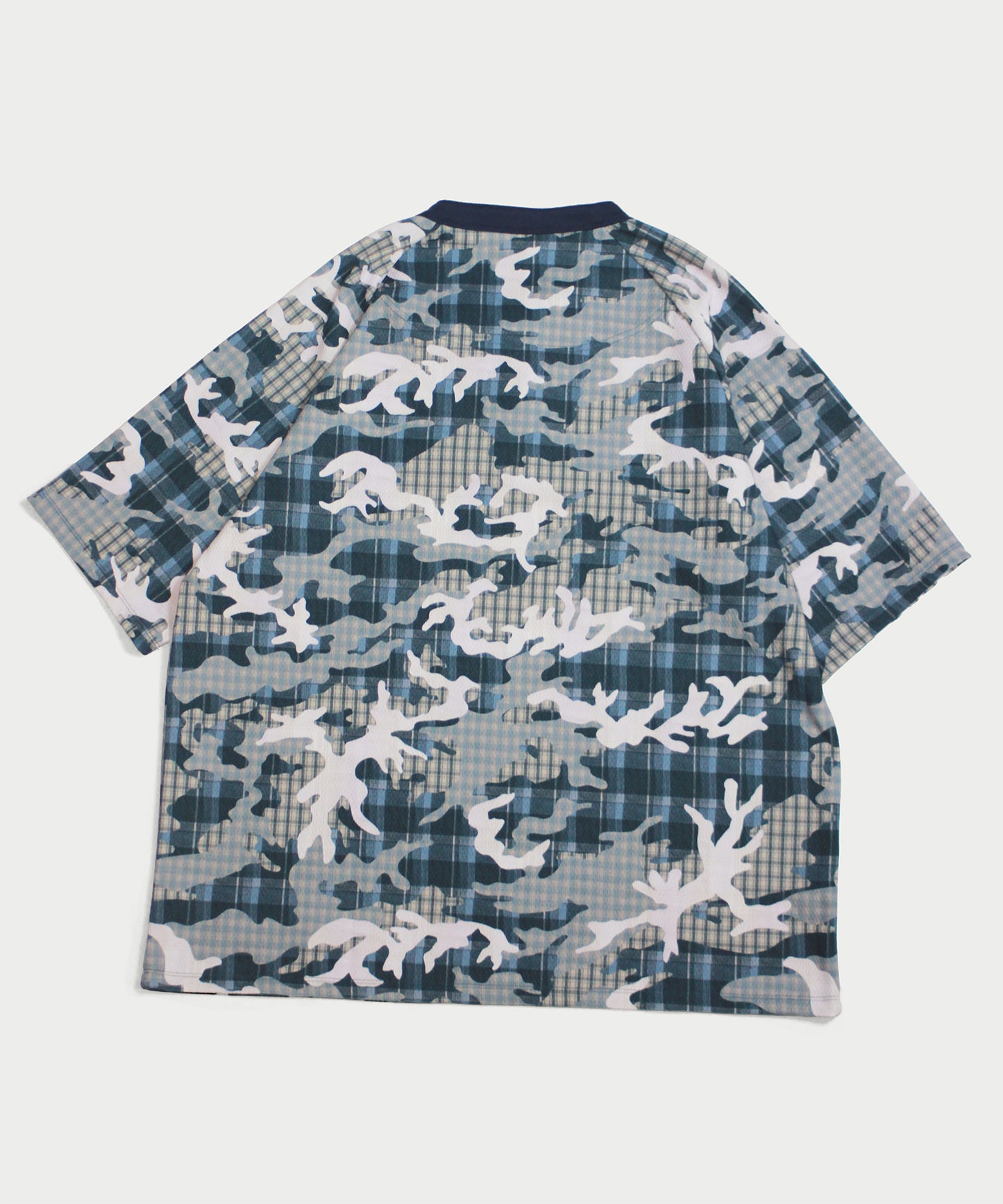 CHECK CAMO HENRY TEE