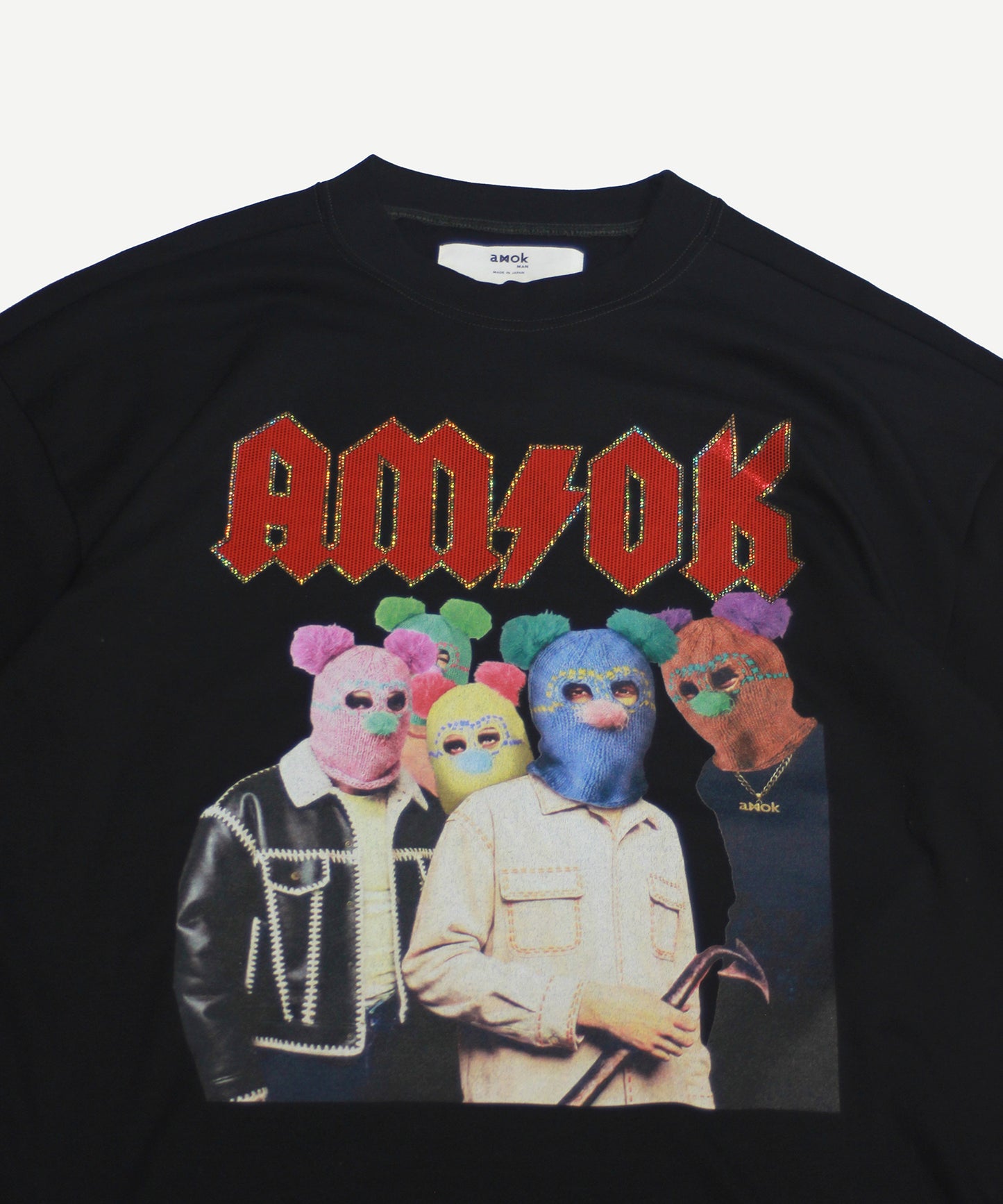 AMOK GLITTER TEE