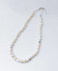 animum LUCKY BAG  Freshwater Pearl Short Necklace & Ear Cuff SET