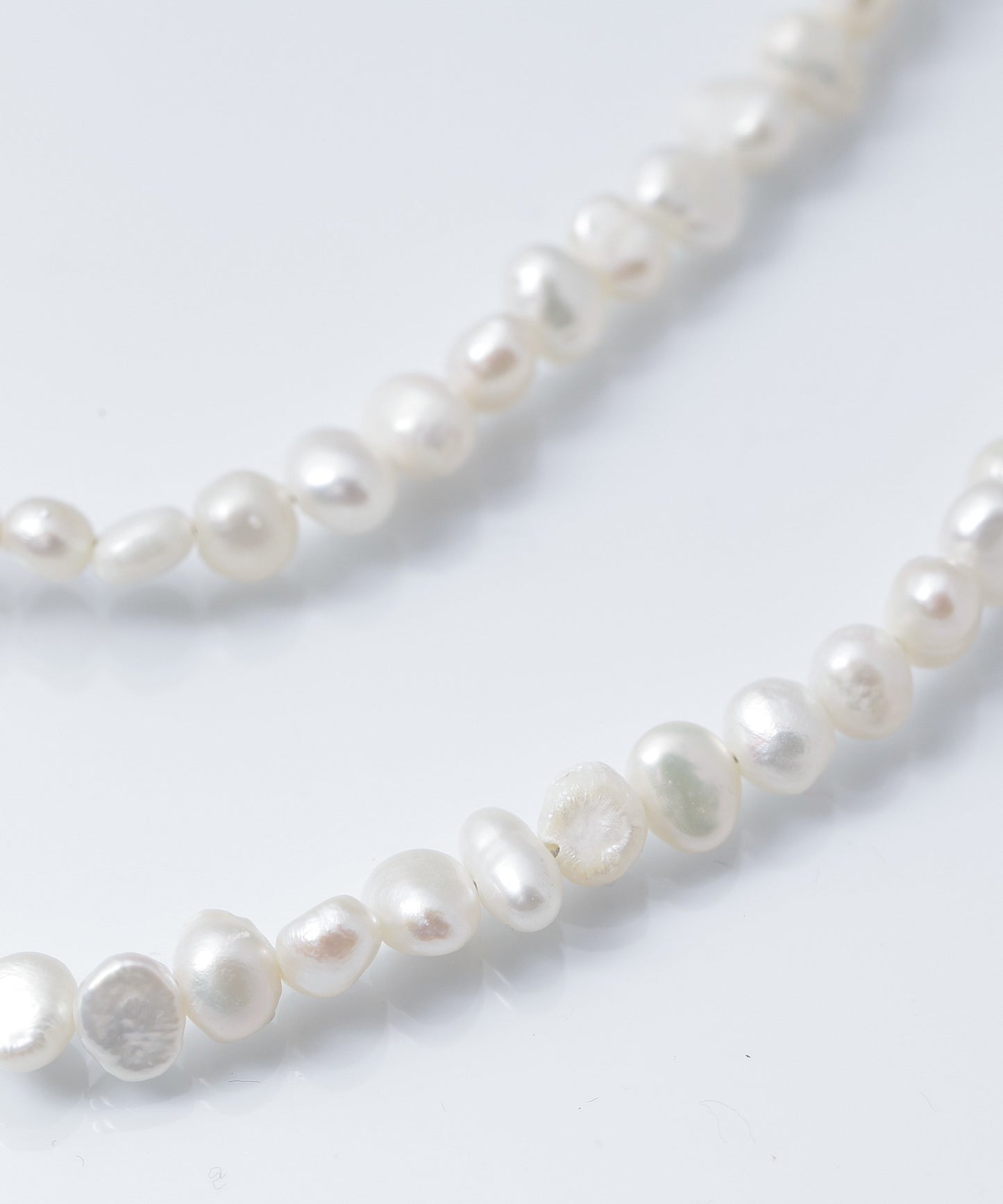 animum LUCKY BAG  Freshwater Pearl Long Necklace × Circle HairClip