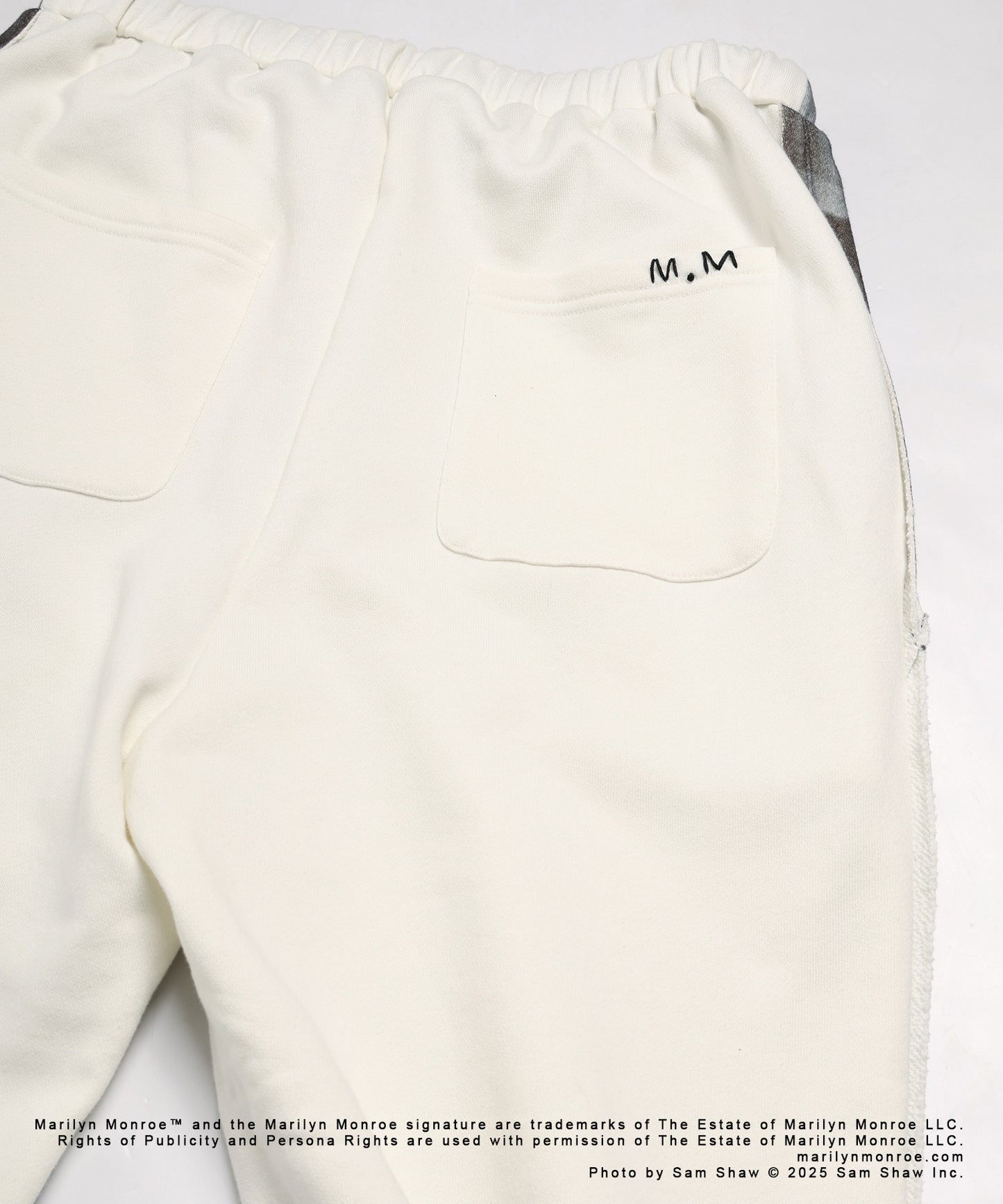 MARILYN MONROE INKJET PRINT SWEAT PANTS