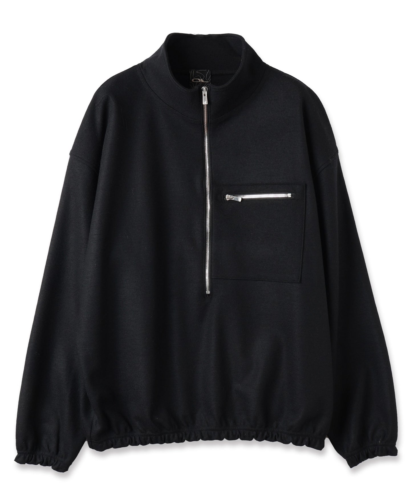 WOOL HALF ZIP