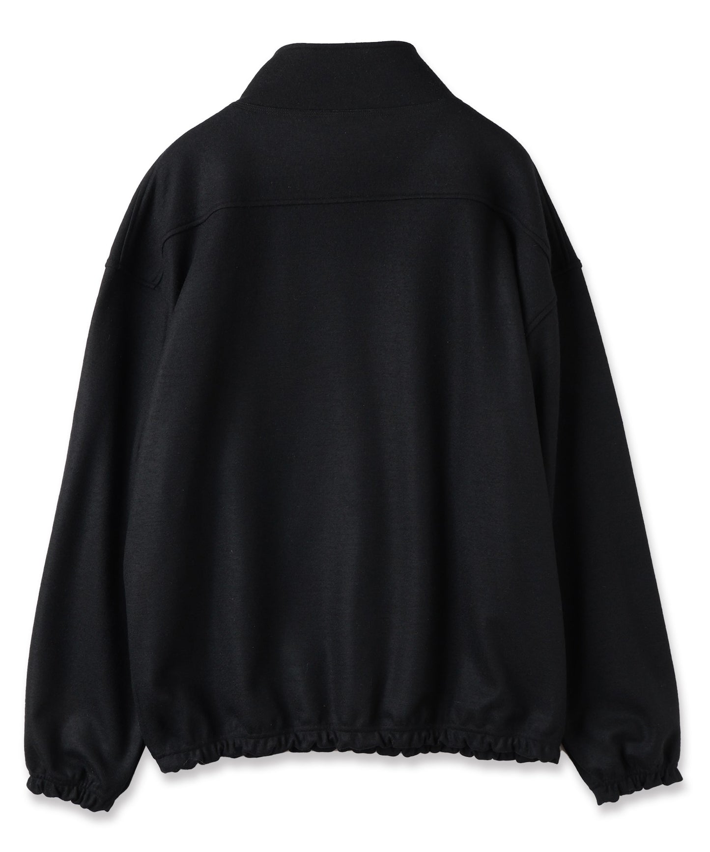 WOOL HALF ZIP