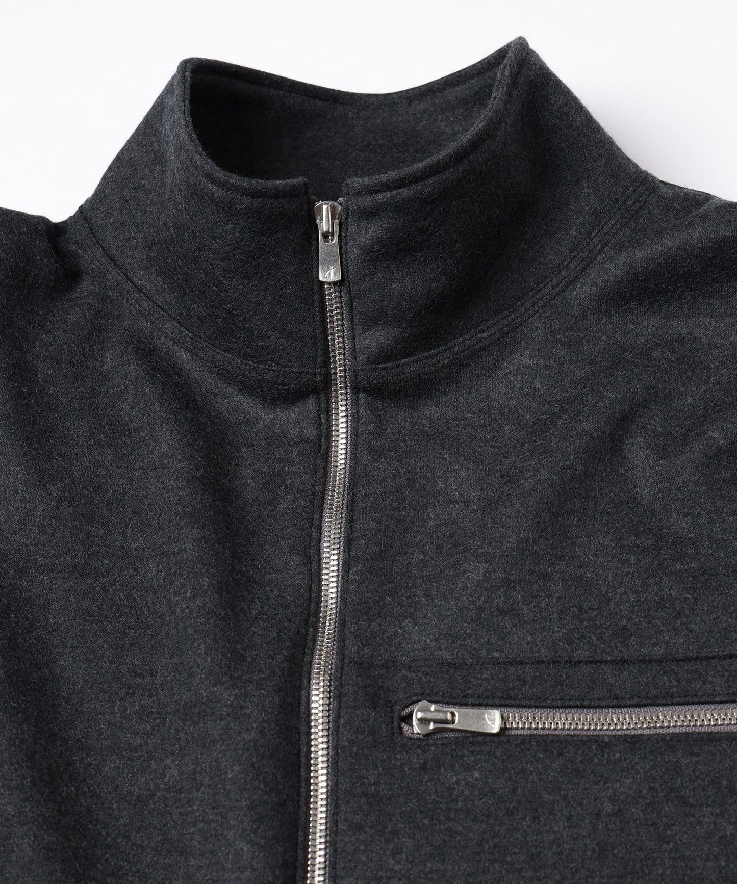 WOOL HALF ZIP