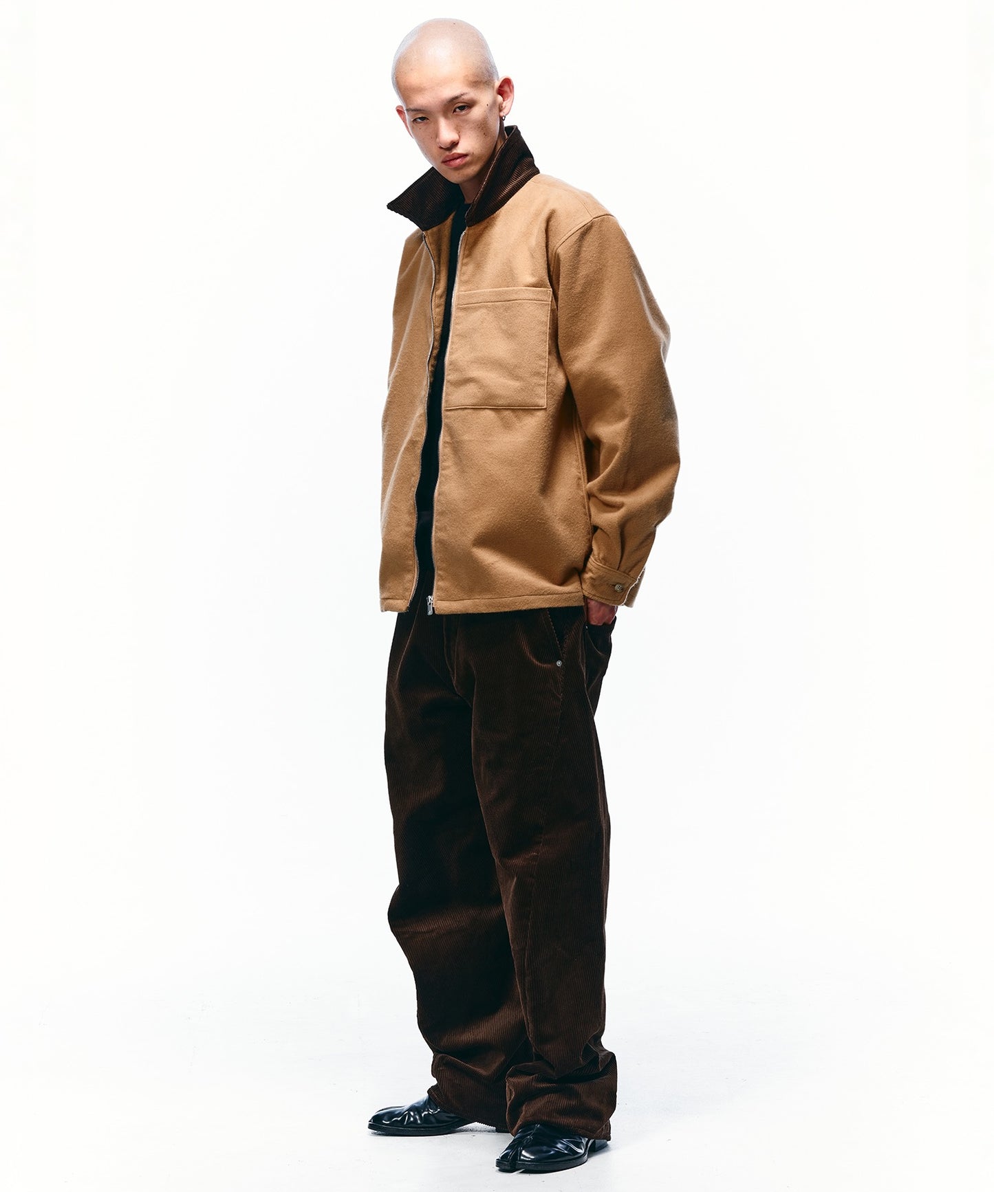 3D CUTTING CODYROY PANTS