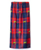 PRINT FLEECE LONG SKIRT