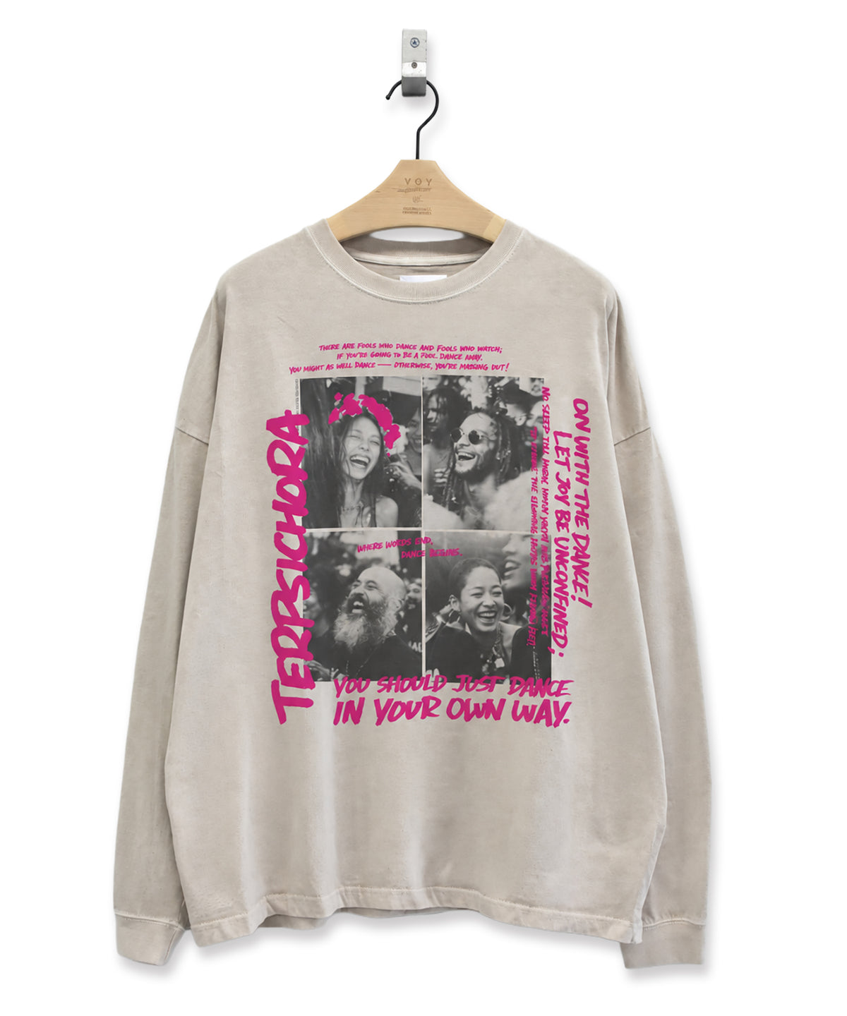 PIGMENT-DYED L/S TEE（TERPSICHORA）