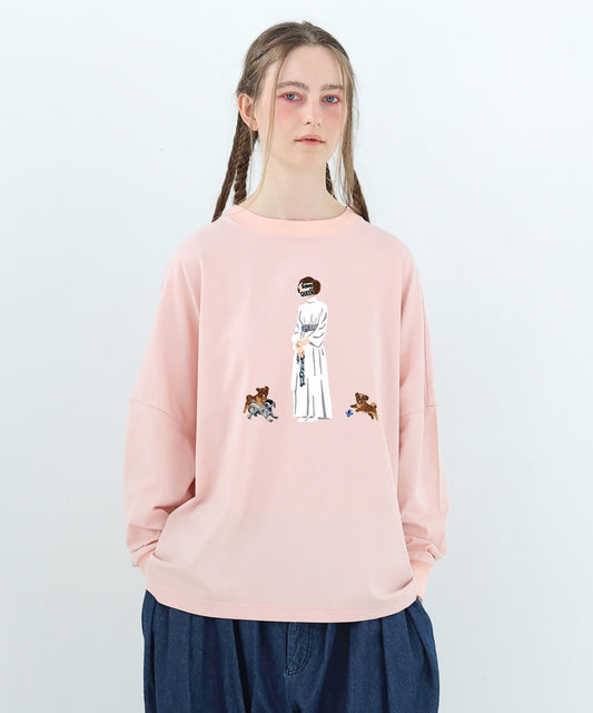 DOG SAVE THE QUEEN Wide Pullover