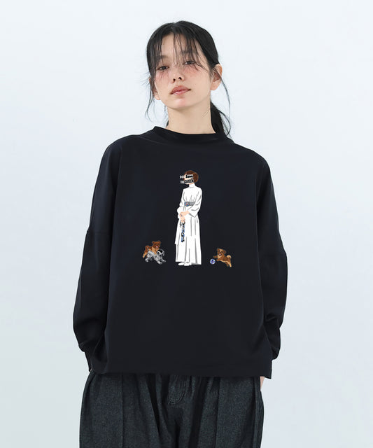 DOG SAVE THE QUEEN Wide Pullover