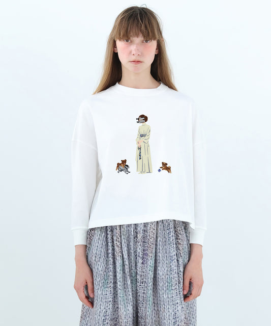 DOG SAVE THE QUEEN Wide Pullover