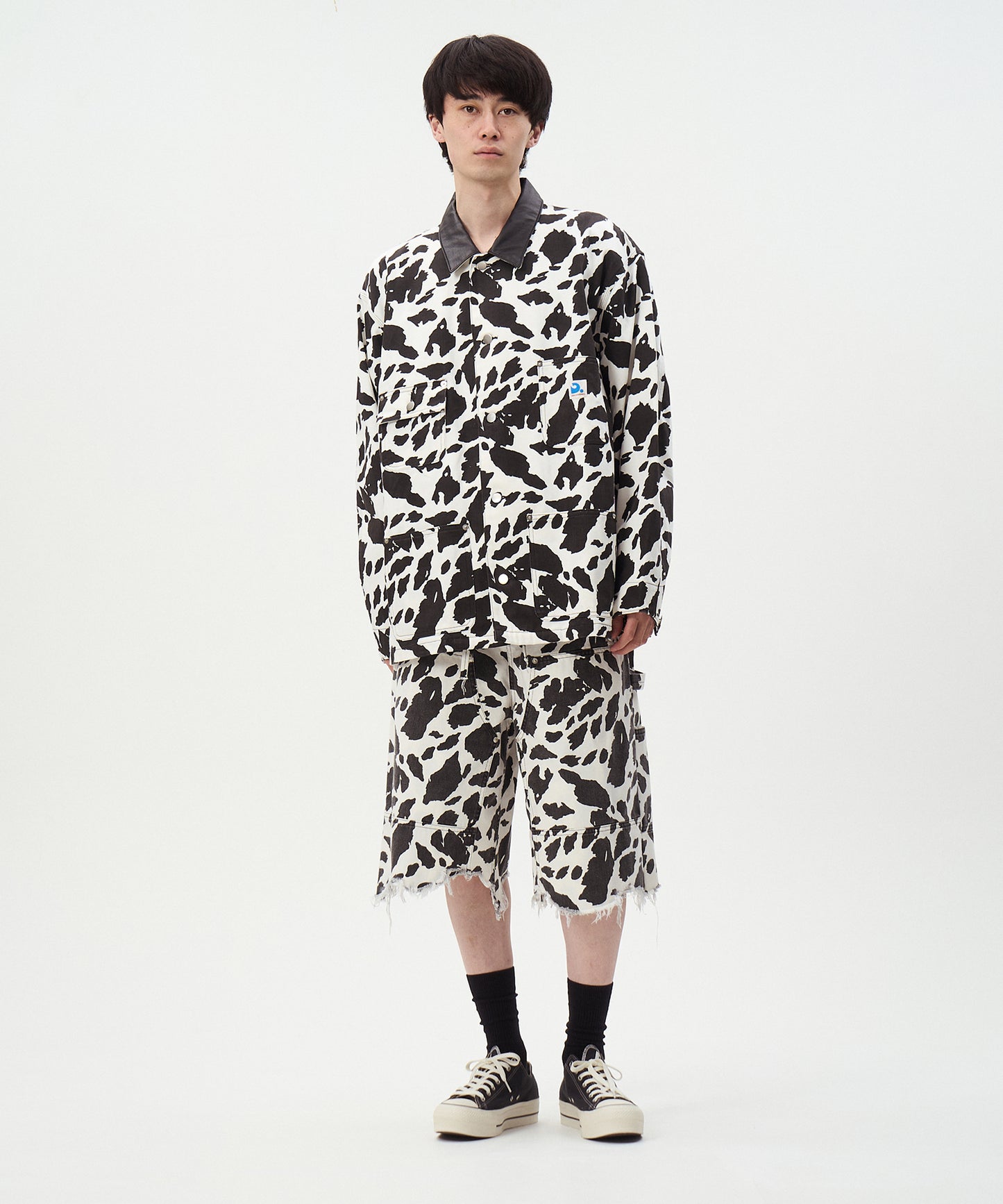 COW PRINT COVERALL