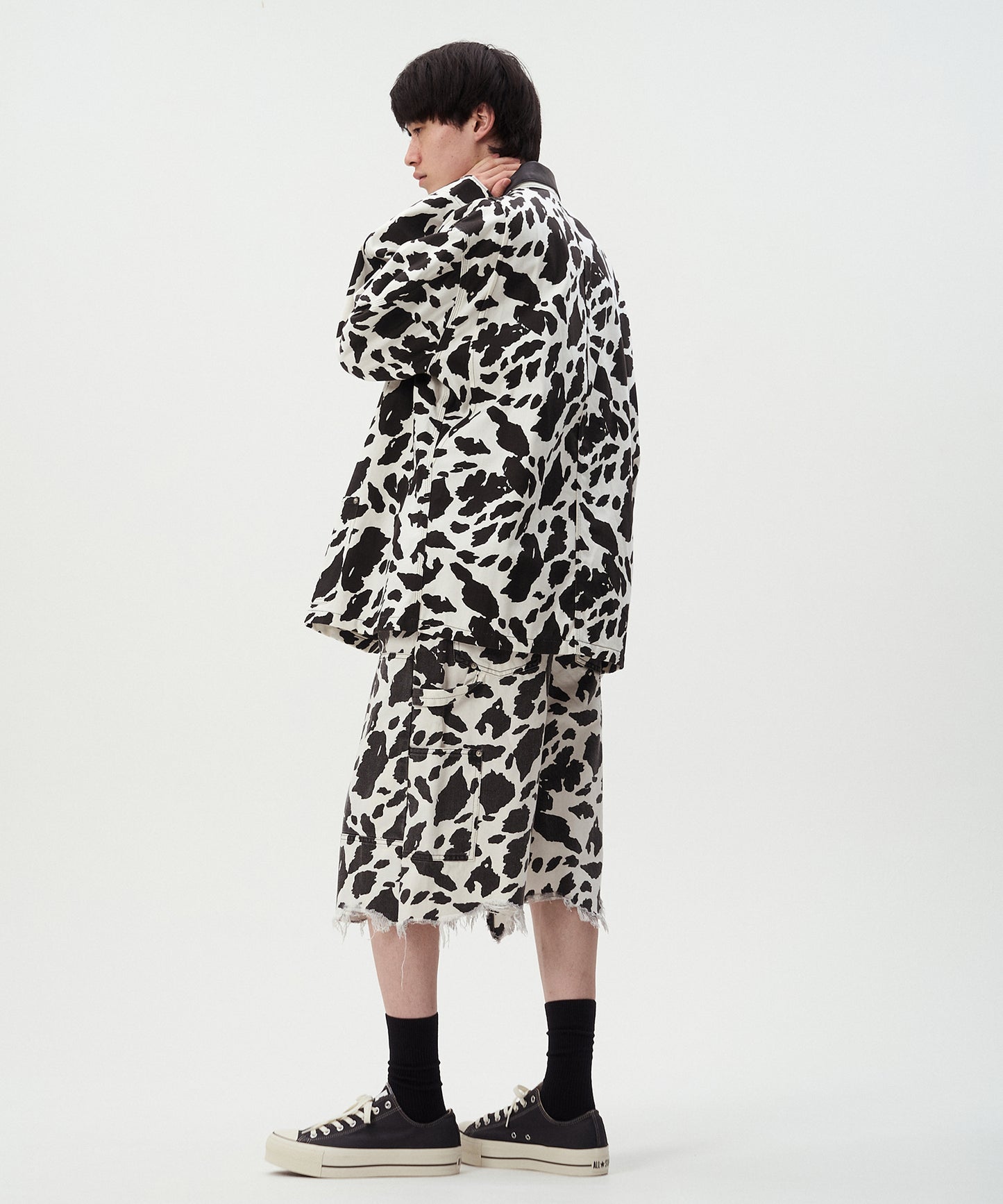 COW PRINT COVERALL