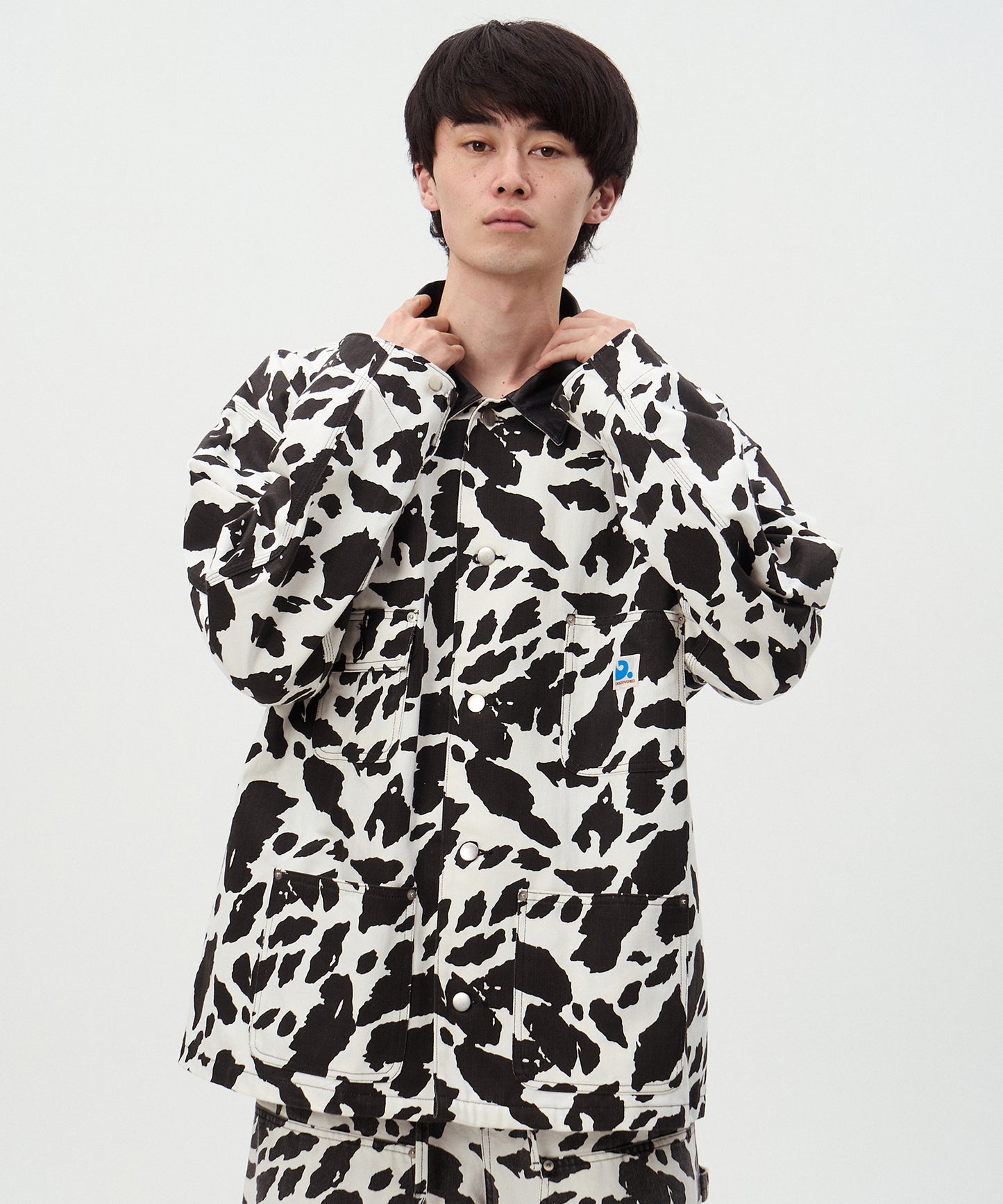 COW PRINT COVERALL