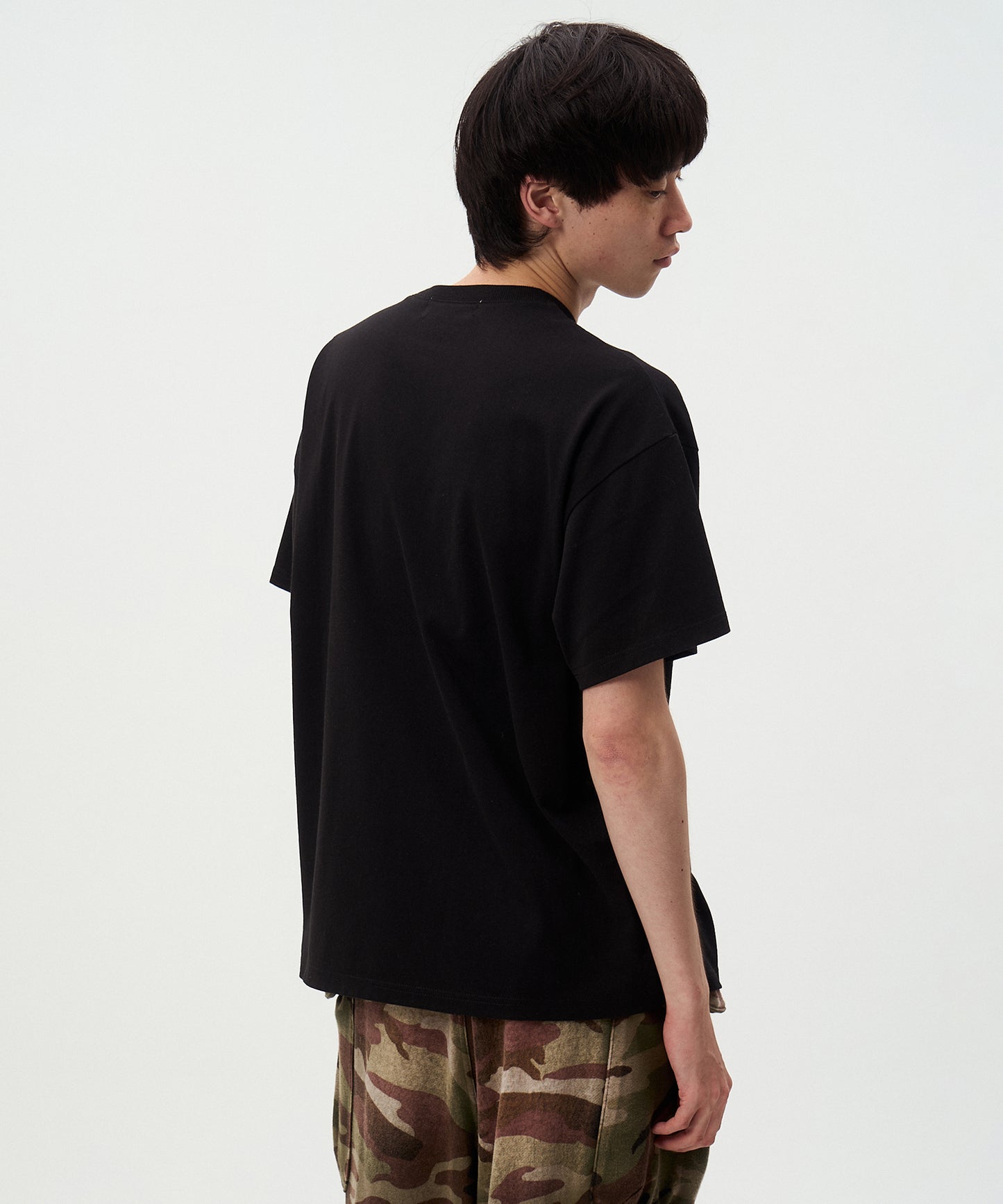 I LOVE＆HATE SEQUINS DAMAGE TEE