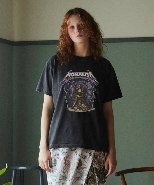 PIGMENT-DYED TEE（MONALISA）
