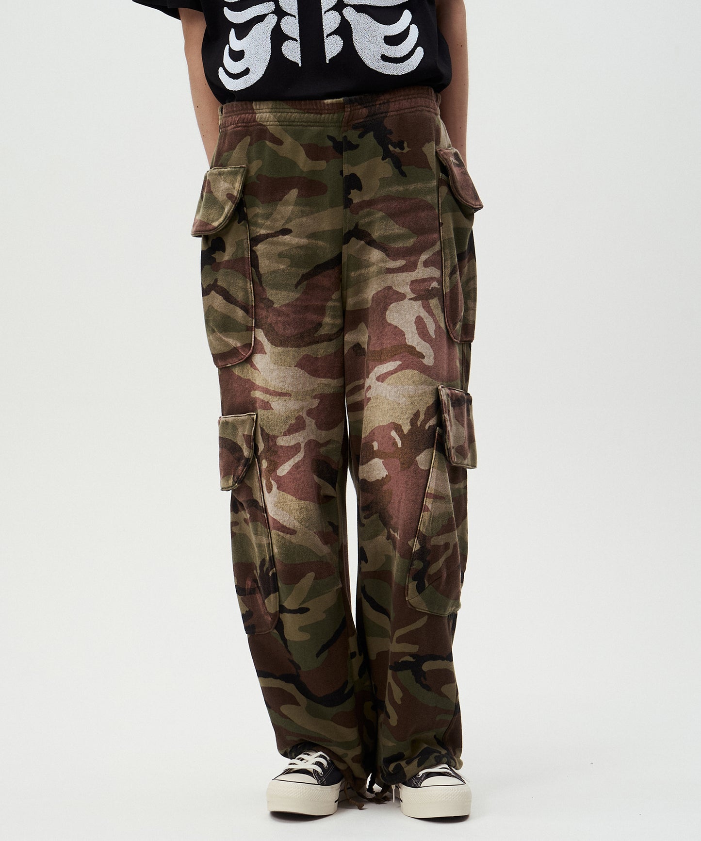 ARMY CARGO SWEATPANTS
