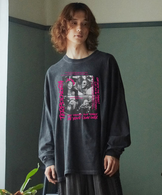 PIGMENT-DYED L/S TEE（TERPSICHORA）