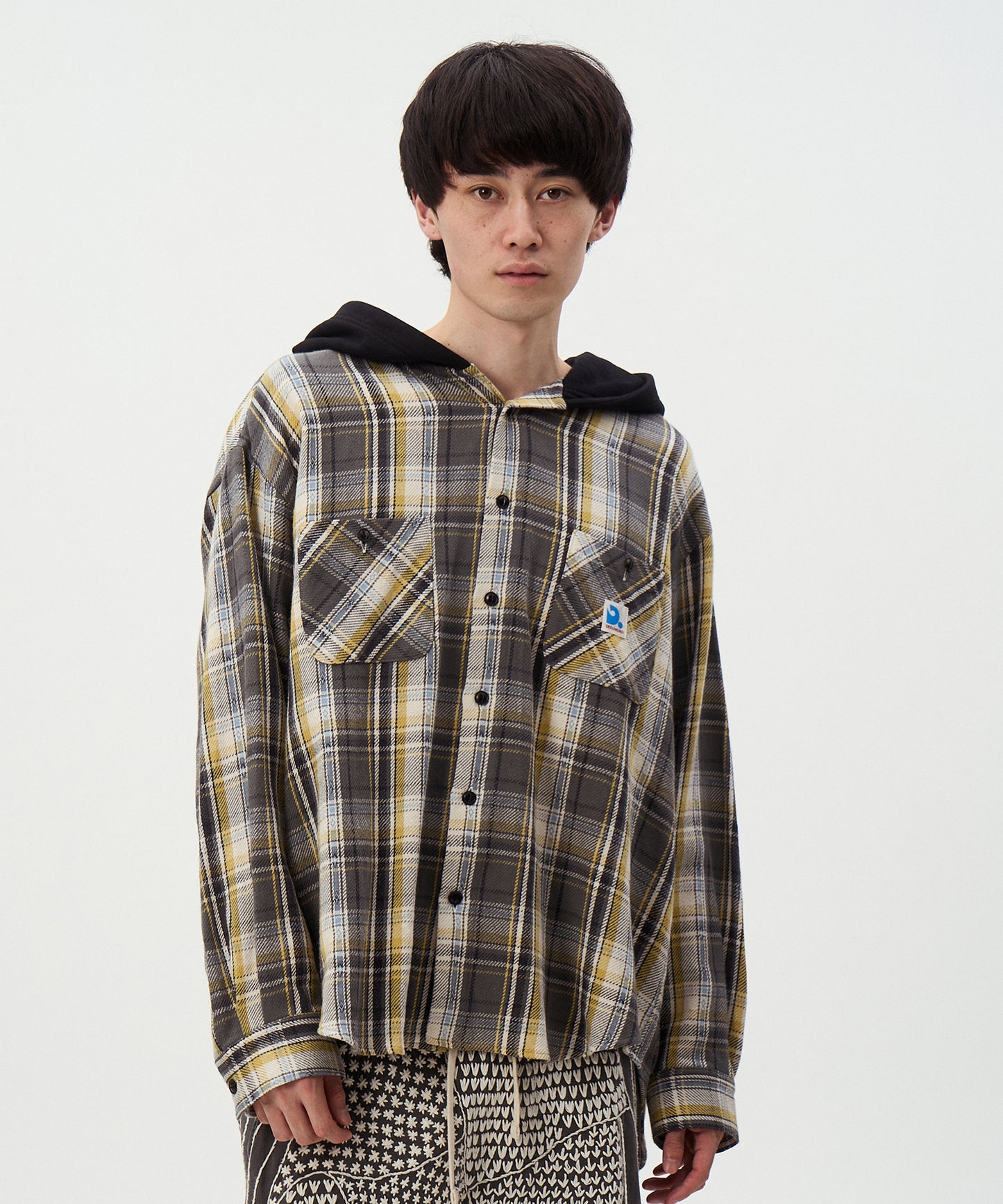 DEVILS HOODIE CHECK SHIRTS