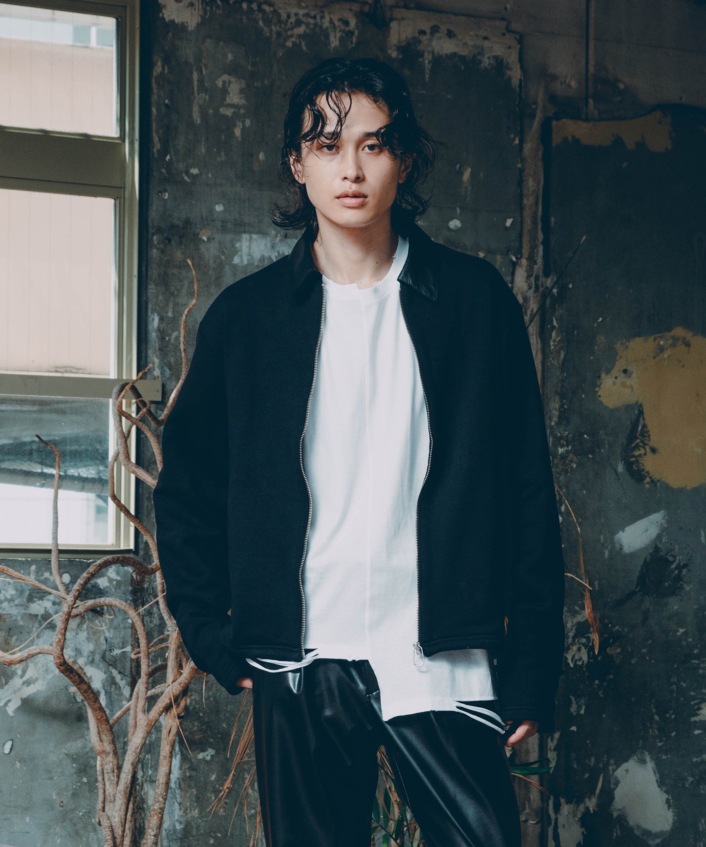 HALF LENGTH LONG SLEEVE TEE