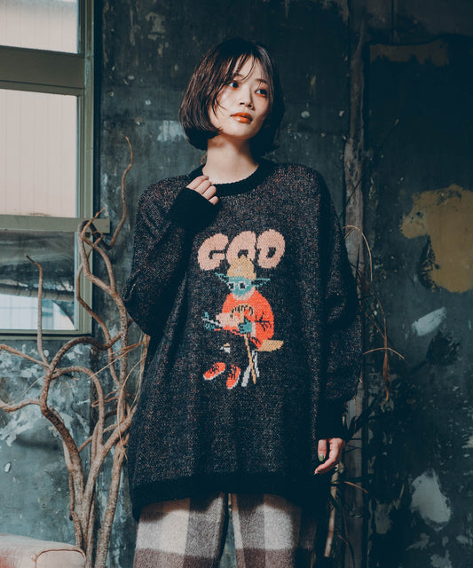 GOD Only Knows Knit Sweater