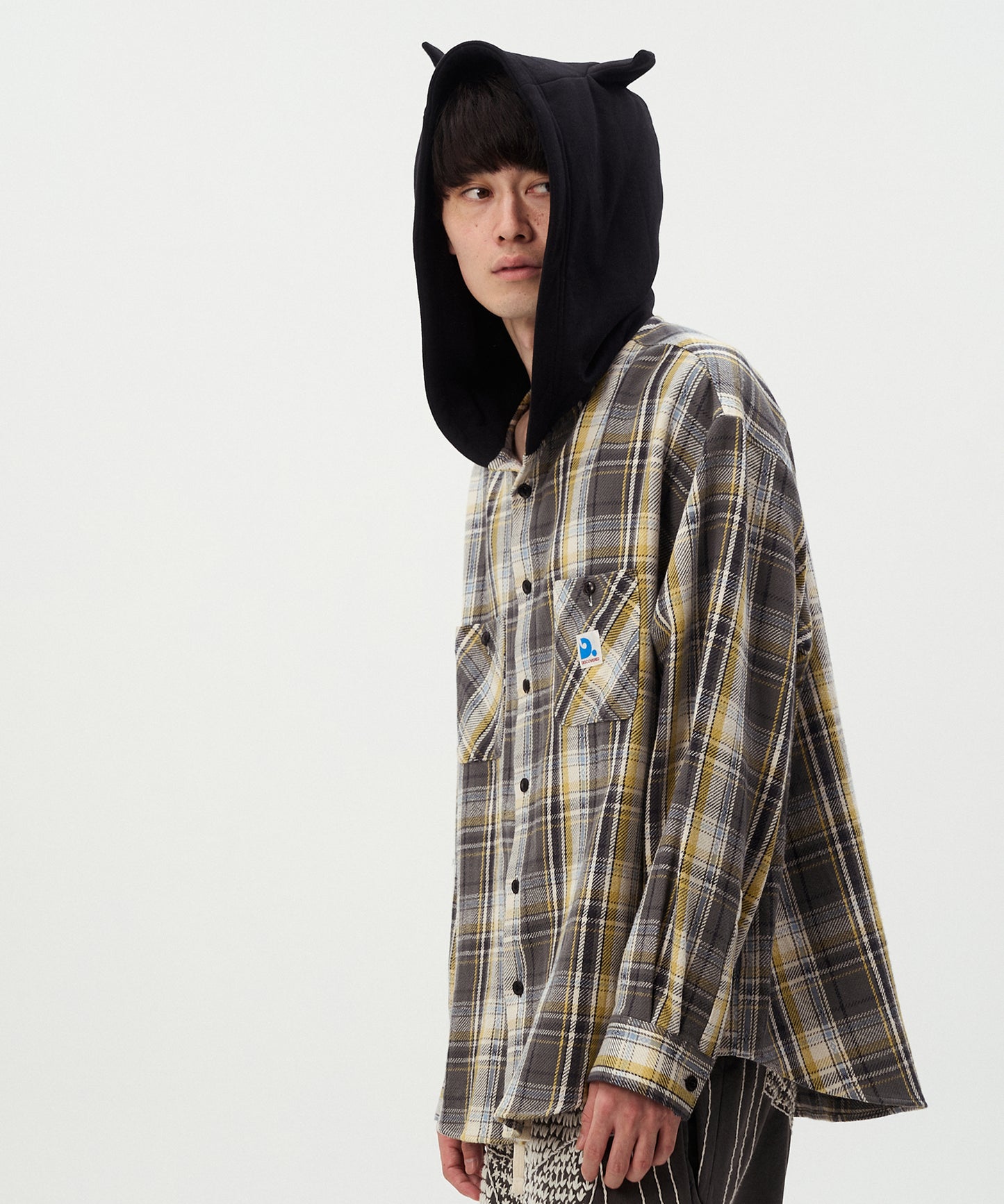 DEVILS HOODIE CHECK SHIRTS