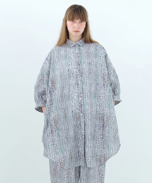 Daydream Photo Shirt Dress