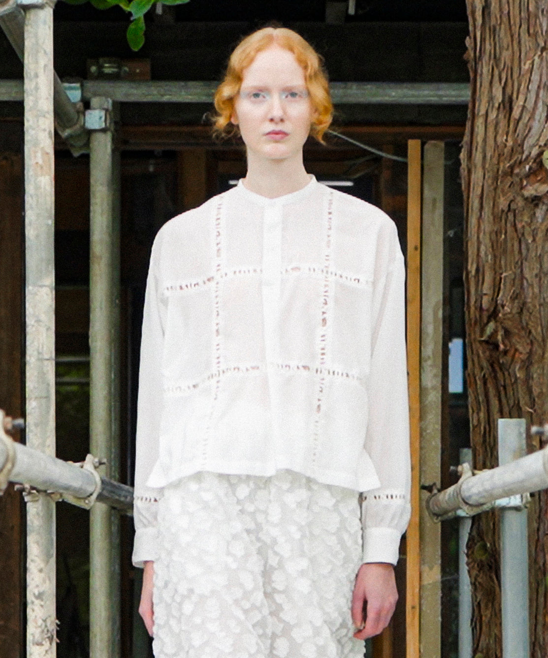 Lace Pullover Shirt
