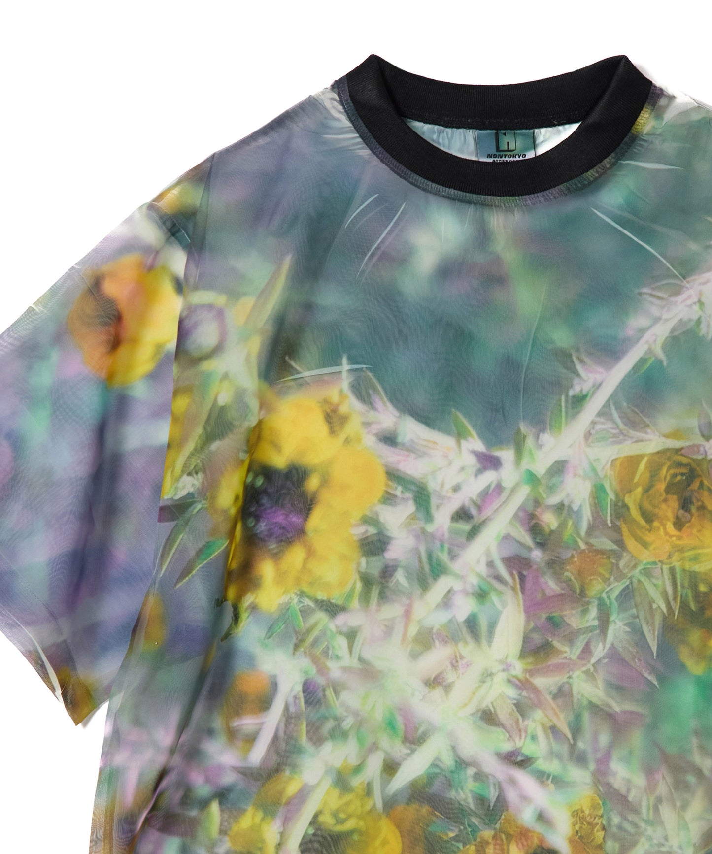 DIRECT PRINT SHEER T-SHIRT