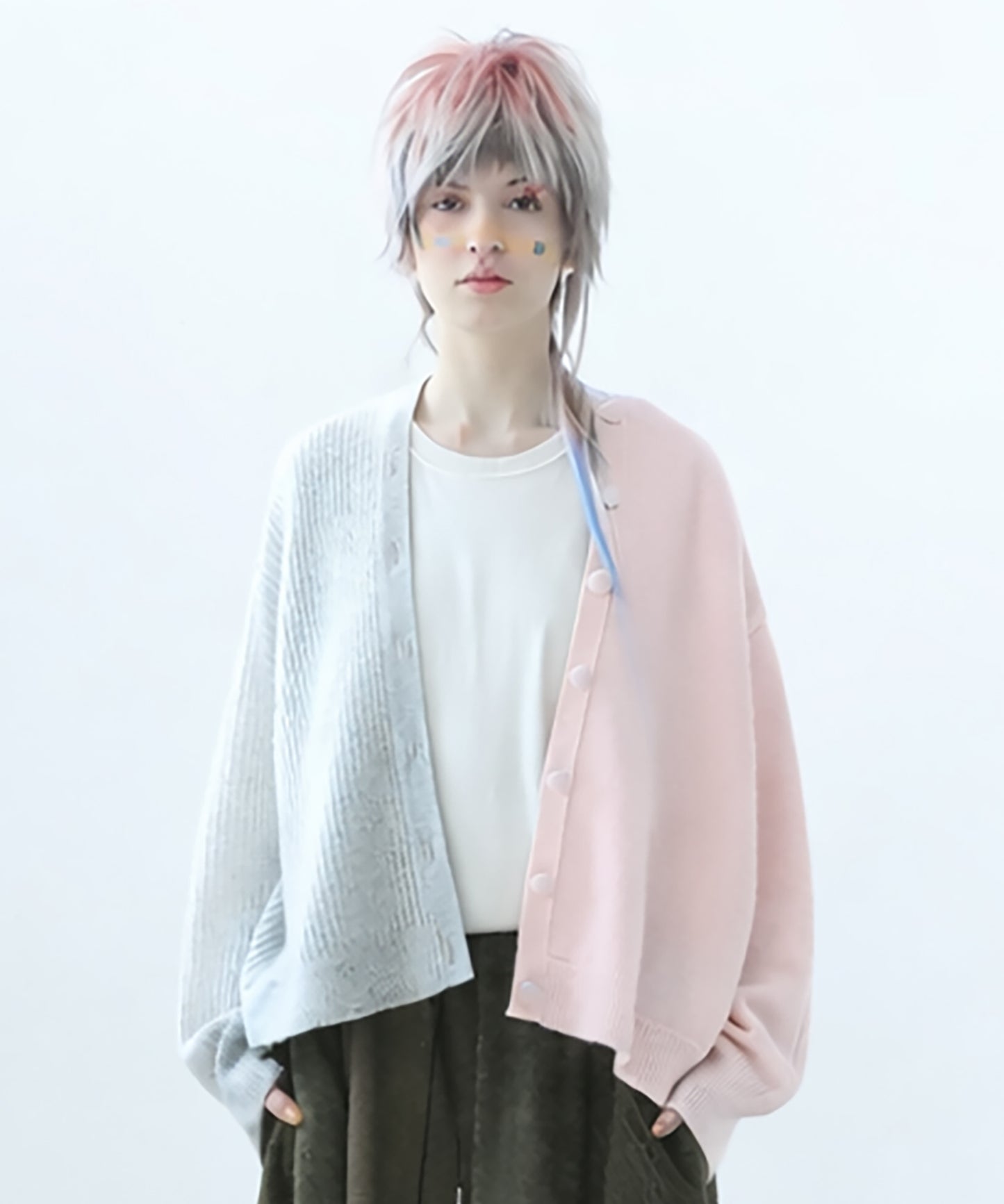 Triple Fragment Cardigan