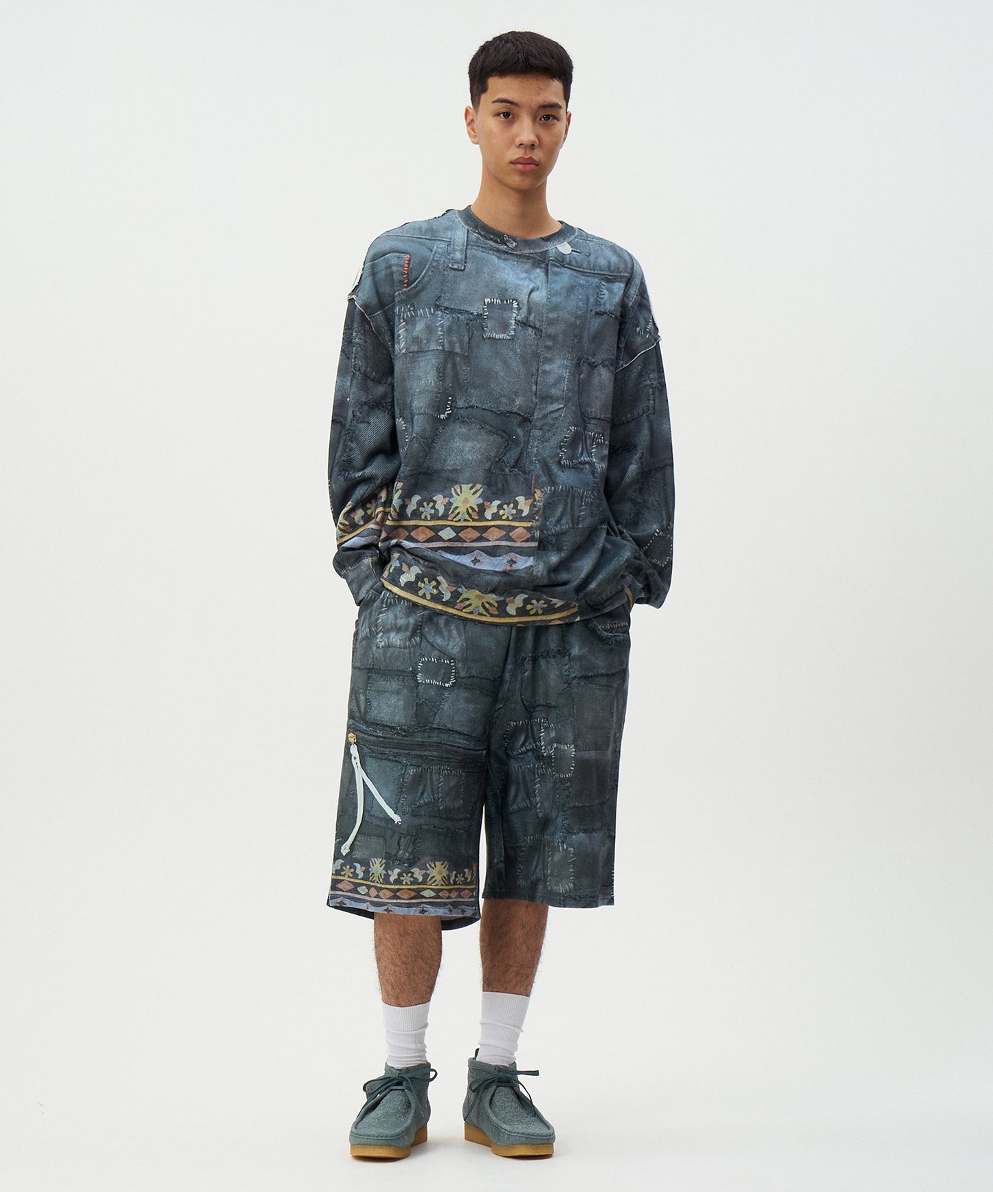 CRUST TROMPELOEIL PULLOVER